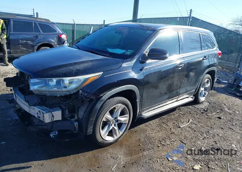 2017 Toyota Highlander Limited из США, поврежденный, VIN 5TDYZRFH9HS227092